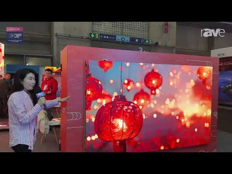 ISE 2025: LONGRUN LED Presents COB1.9 Display Screen for High-Resolution Visual Experiences