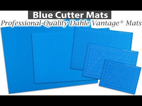  Dahle - 10693-12592 Vantage 10693 Self-Healing Cutting Mat,  24x36, 1/2 Grid, 5 Layers for Max Healing, Perfect for Crafts & Sewing,  Blue : Patio, Lawn & Garden