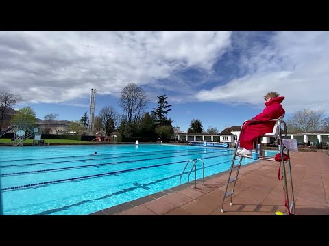 The Team GB Biathle Qualifiers at the Sandford Park Lido in Cheltenham