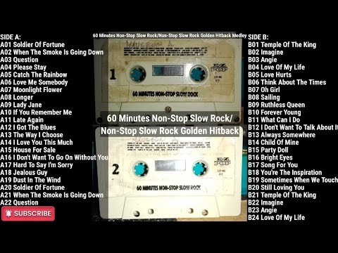 60-Minutes Non-Stop Slow Rock/Non-Stop Slow Rock Golden Hitback - Various Artists [Full Version]