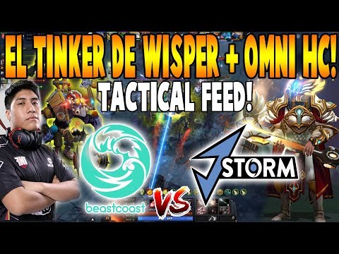 BEASTCOAST vs J.STORM [Game 3] BO3 - El Tinker de Wisper + Omni HC! - MDL Chengdu MAJOR DOTA 2