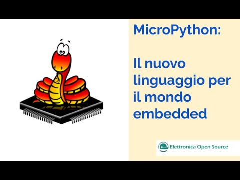 MicroPython: il nuovo linguaggio per il mondo embedded