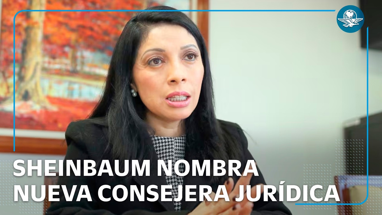Esthela Damián Peralta es nombrada consejera jurídica de Presidencia por Sheinbaum