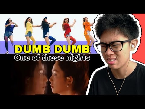 RED VELVET M/V DUMB DUMB + One of these nights reaction!!