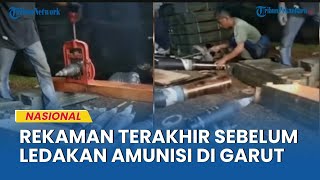 Download lagu VIDEO Diduga Sebelum Ledakan Amunisi di Garut Tewaskan 13 Orang, Pukuli Mortir & Duduki Ranjau mp3