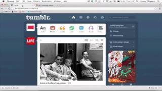 How to Upload an SWF to Tumblr : Tumblr & Other Social Media