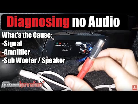 Diagnosing a Sound System with no sound QUICKLY | AnthonyJ350