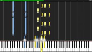 Missing the War - Ben Folds Five - Synthesia Piano Tutorial