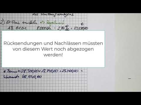 BwR Vorratsbewertung