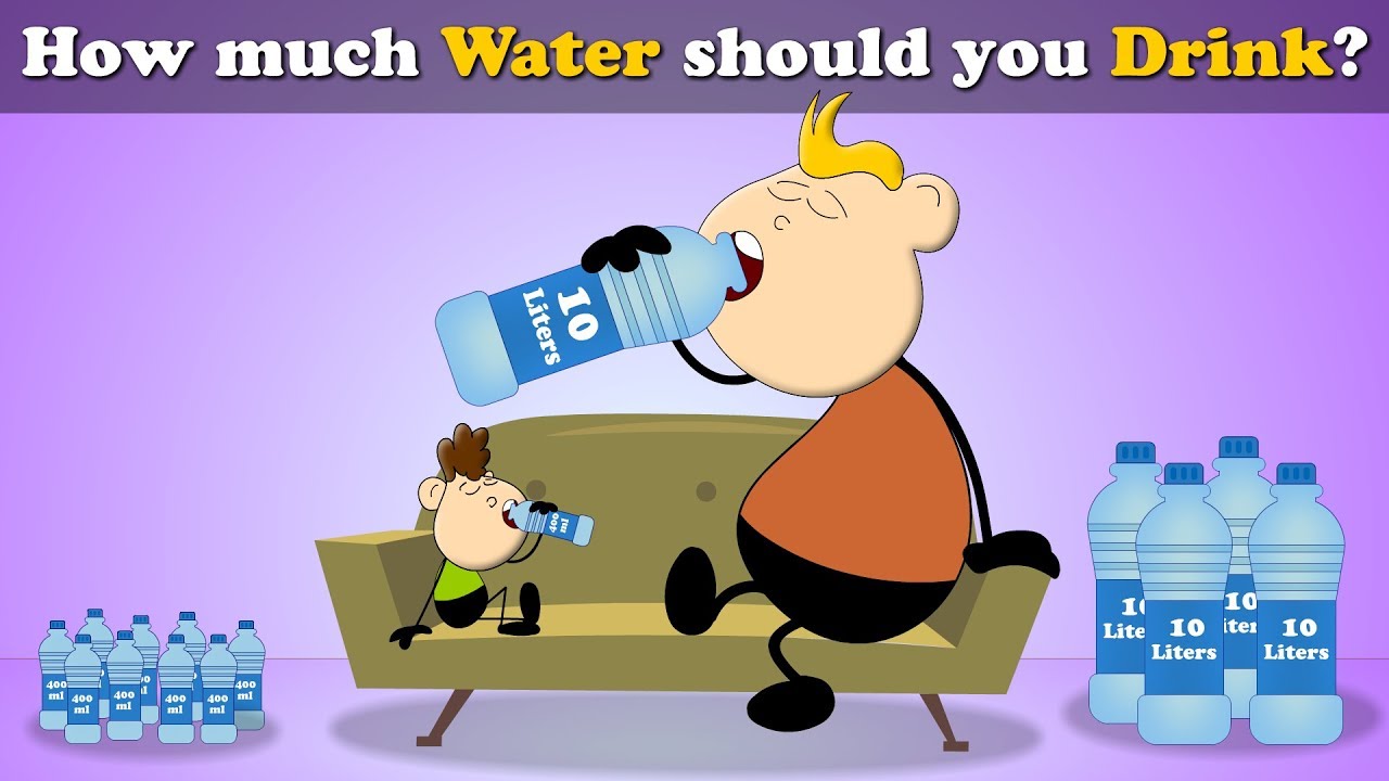 How much water should children drink a day?