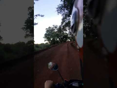 Subindo a serra da Aloandia-GO Brasil.