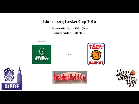 Skuru Basket (P02) mot Täby Basket - 2016-09-04