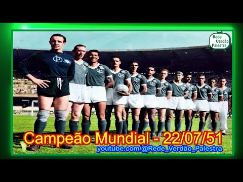 Palmeiras x Juventus - Final do Mundial 1951 - Melhores Momentos