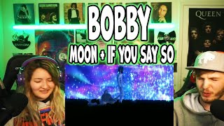 BOBBY'S VOCALS BRUH! | BOBBY - “moon+너가 그러라한다면(if you say so)” MV (REACTION!)