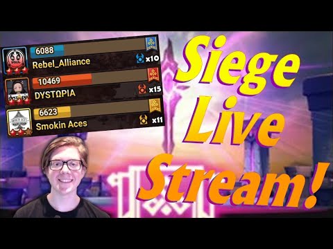 G3 Siege: R_A vs Dystopia vs Smokin Aces - Last Siege of Season! - And RTA Climb - Summoners War