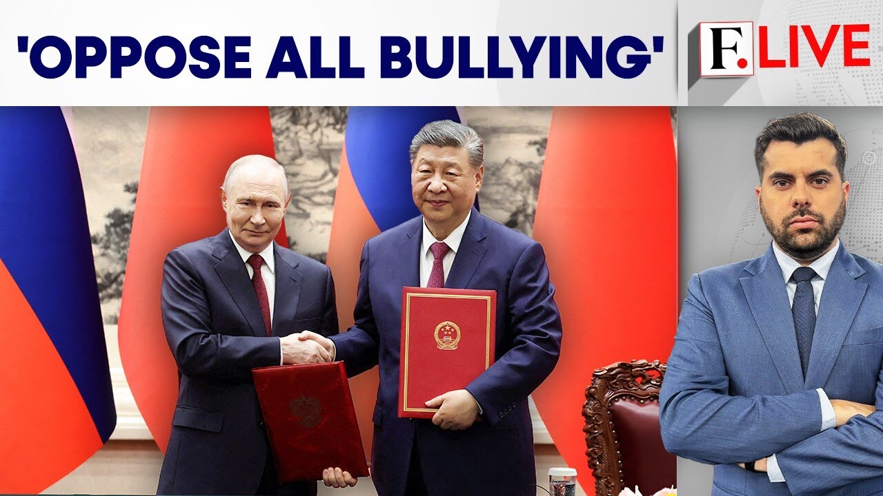 Putin Hails ‘Strong Momentum’ in Russia-China Ties During Xi Talks | Firstpost Live