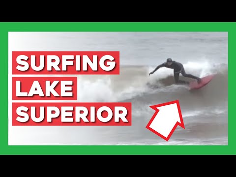 Lake Superior Surfing