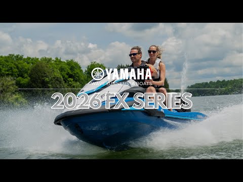 Yamaha's 2026 FX Series WaveRunners