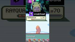 Catching Rayquaza on the first try in Pokémon Emerald