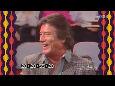 Pierre Brice und Peter Rapp in Tele-As - Lachanfall - Gute Qualität