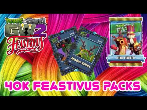 40k Feastivus Packs - Plants Vs Zombies Garden Warfare 2