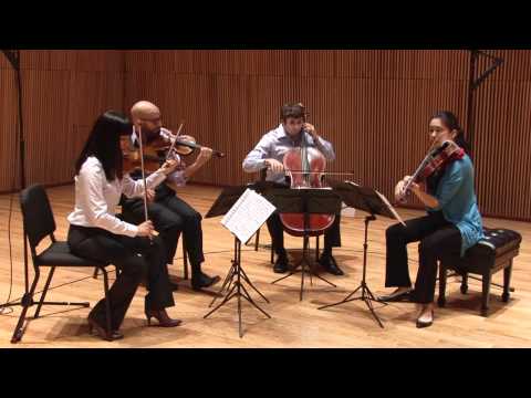 Enso String Quartet plays Beethoven Op. 59 No. 2 