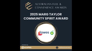 Lowes ACAPMA Community Spirit Award  Winner 2025