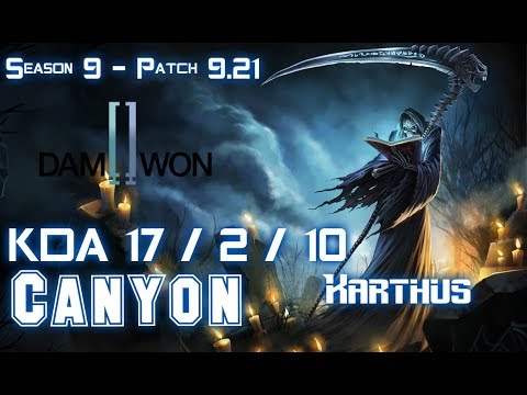 DWG Canyon KARTHUS vs REK'SAI Jungle - Patch 9.21 EUW Ranked