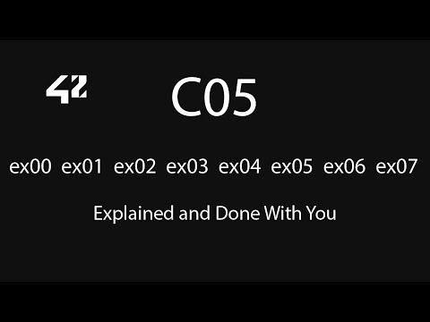 42 Pscine | C05 Explained and Done With You