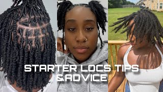My Loc Journey | Starter Locs Tips & Advice | PICTURES/VIDEOS INCLUDED