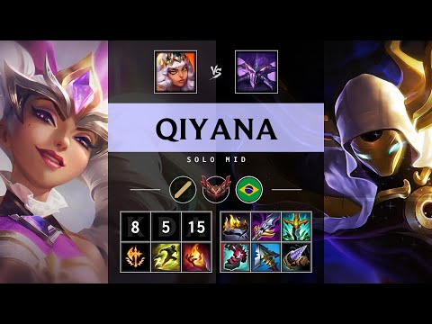 Qiyana Mid vs Kassadin - BR Grandmaster Patch 25.15