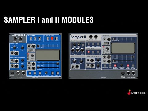 Cherry Audio Voltage Modular: Sampler I and Sampler II Modules