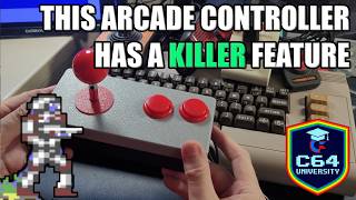 Stop Using Your Feet! The 2-Button C64 Controller You Need