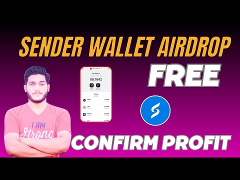 Sender Wallet Airdrop Full Guide || How To Earn Crypto Rewards Free From Sender Wallet