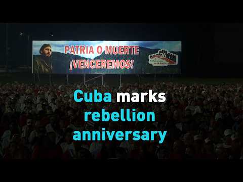 Cuba marks rebellion anniversary