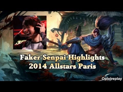 Faker Senpai Highlights - 2014 Allstars Paris