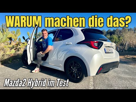 Mazda2 Hybrid 2024: Facelift im Test | Warum machen die das? Kleinwagen auf Toyota-Basis
