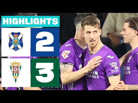 CD TENERIFE 2 - 3 CÓRDOBA CF I HIGHLIGHTS LALIGA HYPERMOTION