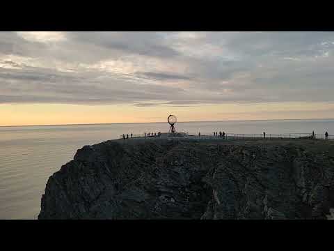 Nordkap Norwegen Sonnenuntergang 😎