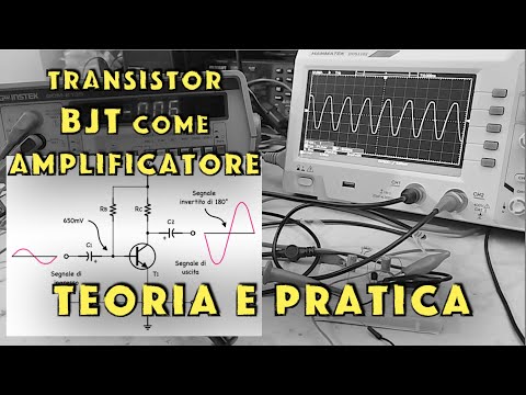 BJT Transistors as Amplifiers (Theory and Practice)
