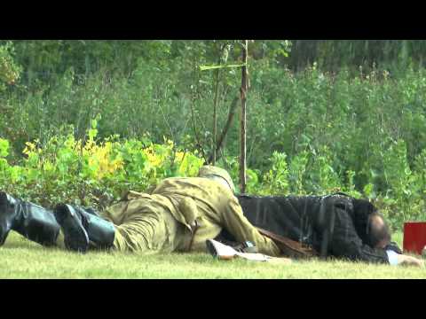 Trakinių partizanai 2015 - inscenizacija