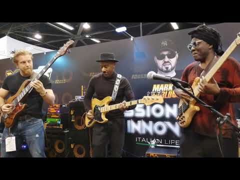 NAMM 2019 Marcus Miller, Richard Bona and Hadrien Feraud
