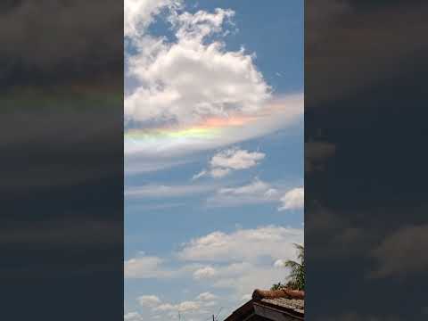 neste sábado dia /17/10/2026 em Formosa do oeste Paraná um fenômeno raro de uma nuvem de fogo aparec