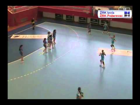 02.05.14. ŽRK Izola - ŽRK Požarevac 1 poluvreme