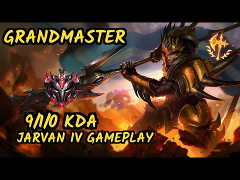 Broken Blade (JARVAN IV) vs KENNEN- 9/1/0 KDA TOP GAMEPLAY - NA Ranked GRANDMASTER