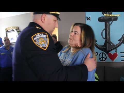 NYPD AND MISASKIM JOIN FORCES TO HELP FAMILY THAT LOST CHILD 05 08 2017