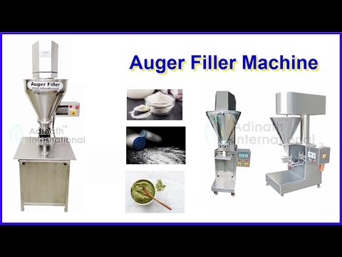 Automatic Auger Powder Filling Machine