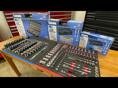 Foam Organizers for the Quinn Master Socket Sets