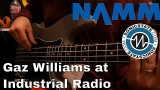 Video thumbnail for NAMM 2018: Gaz Williams at Industrial Radio MIDI Bass by sonicstate