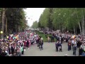 Парад выпускников школ 2012 года в Томске 